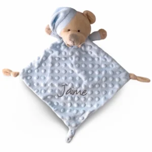 doudou osito topos azul