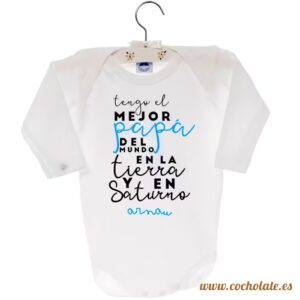 Body personalizado mejor papá del mundo