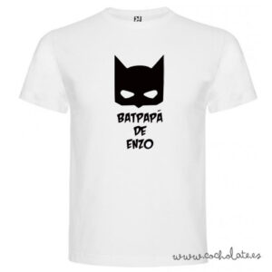 Camiseta personalizada dia del padre, heróe batman