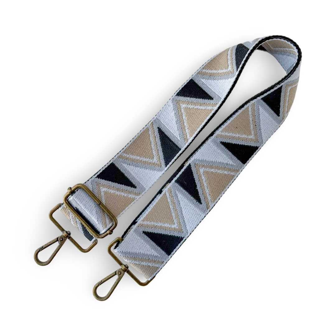 Arlequin beige negro