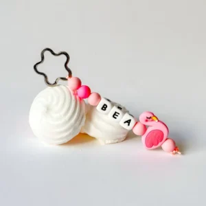 LLAVERO DE SILICONA personalizado con nombre