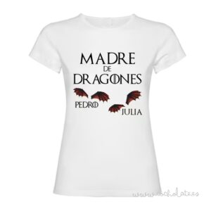 Camiseta personalizada madre de dragones