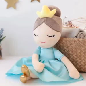 Muñeca de tela personalizada princesa con nombre