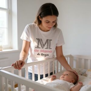 Camiseta personalizada m de mamá