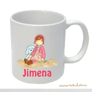 taza niña personalizada
