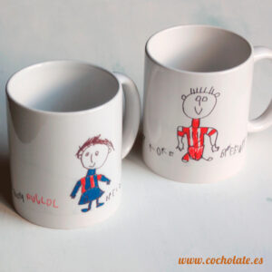 taza personalizada dibujo