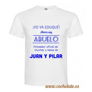 camiseta abuelo personalizada
