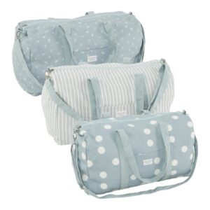 Bolsa fin de semana en color mint personalizada infantil