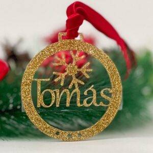 Adornos de navidad personalizados