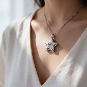 Colgante personalizado con forma de estrella