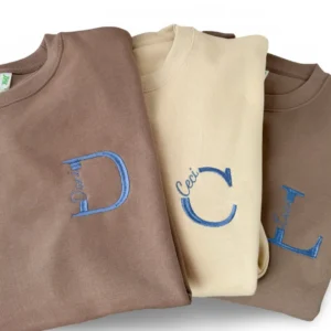 Sudaderas personalizadas con inicial y nombre, ideales despedida de solteros