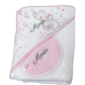 Capa de baño personalizada para bebé