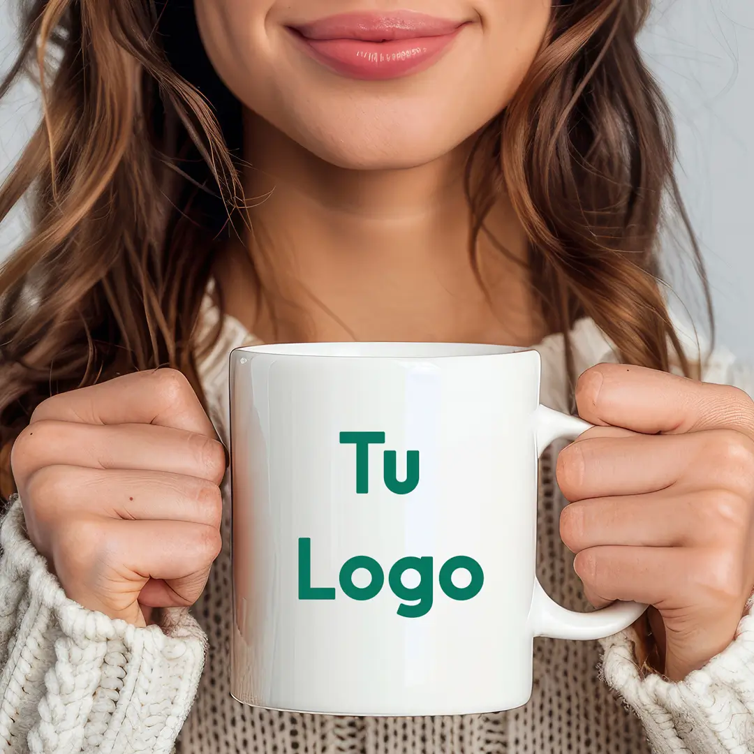 taza personalizada con tu logo desde solo una unidad