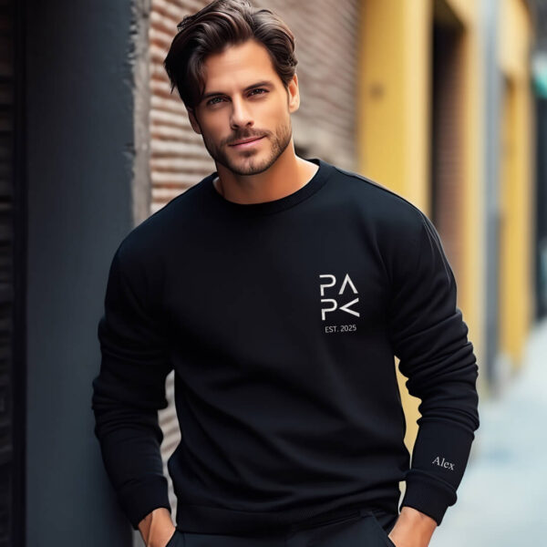 sudadera personalizada con bordado para papa tipo star Wars