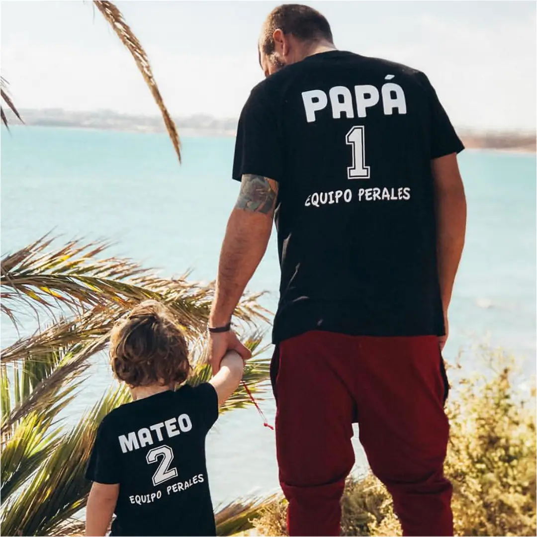 camisetas personalizadas para el día del padre