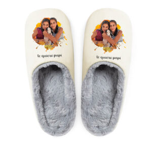 Zapatillas personalizadas con foto y dedicatoria para el dia del padre