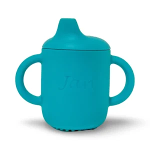 taza de silicona personalizada con el nombre de Jan