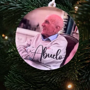 bola de Navidad personalizada foto