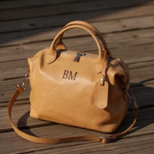 Bolso de mano grande KAte personalizado con iniciales