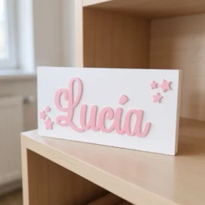 cuadro infantil personalizado con nombre