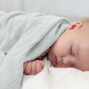 Mantita de bambú gris