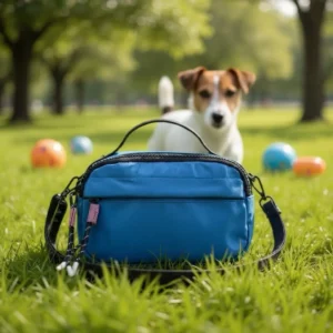 Bolso para accesorios mascotas personalizado, ideal apra los paseos