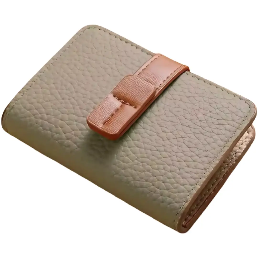 Beige cierre automático