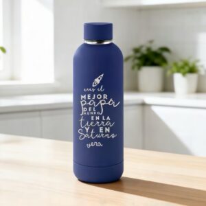 Botella personalizada mejor papá del mundo