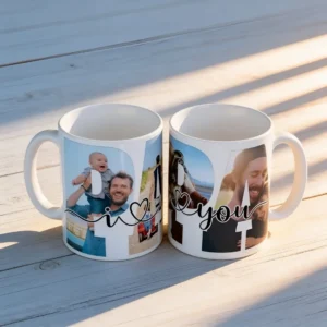 Taza personalizada con foto para papá, regalo día del padre