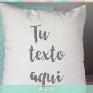 Cojin personalizado a tu gusto